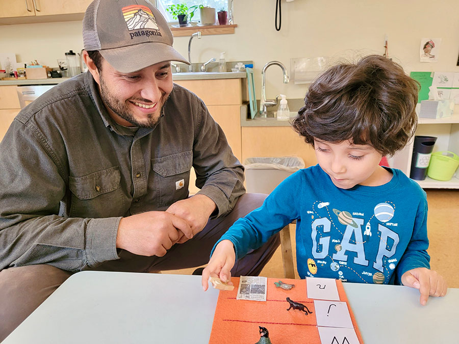 Parent and child sorting objects together